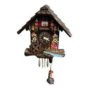 Authentic Vintage Romance der frohliche Swiss Handmade Cuckoo Clock